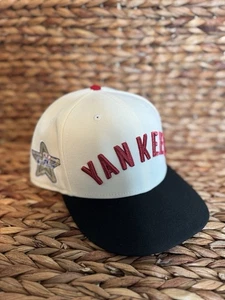 New Era New York Yankees Two Tone ivory 59FIFTY Mütze Gr. 7 1/4 Grün UV Mütze Club - Bild 1 von 3