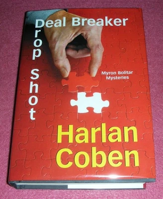 2 For 1 ~ DEAL BREAKER ~ DROP SHOT by Harlan Coben - Hardcover + DJ Cover - Image 1 of 4