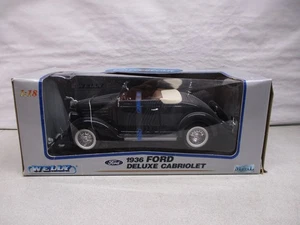 Welly 1936 Ford Deluxe Cabriolet 1/18 JJ - Picture 1 of 2