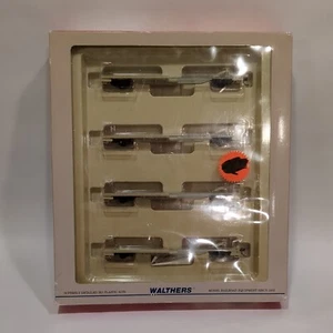 Walthers HO vier Kufen 4 Stück undekoriert 932-3990 LN Huckepack Wirbelsäule - Bild 1 von 4