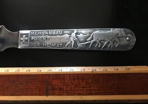 couteau a pain superbe VICTORINOX figuratif ancien antique knife coltello messer - Picture 1 of 8