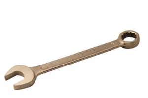 Spark Proof Non Sparking Al-Br Brass Combination Ring Open End Spanner Certified - Picture 1 of 4