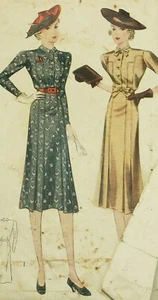 Vestido Simplicity 2944 Patrón A Medida De Colección Años 1930 Talla 14 Corte - Imagen 1 de 5
