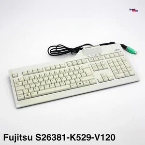Fujitsu S26381-K529-V120 USB Keyboard Ps/2 Keyboard German Qwertz Card Reader - Picture 1 of 5