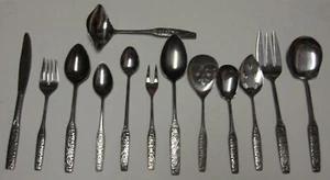National VALINDA Stainless Flatware SILVERWARE Choice Piece USED - Picture 1 of 16