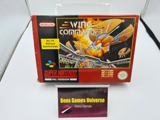 SNES Super Nintendo Wing Commander with Original Box and Instructions Noe/SFRG