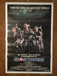 Póster de la película Ghostbusters 1984 27x41 original doblado, Bill Murray, Dan Aykroyd - Imagen 1 de 5