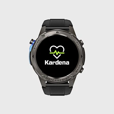 Kardena CARE GPS Uhr – Gesundheitsuhr mit Notruf, Dual-GPS & 24h-Vitalmessung - Bild 1 von 4