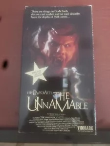 The Unnamable (VHS) - Picture 1 of 1