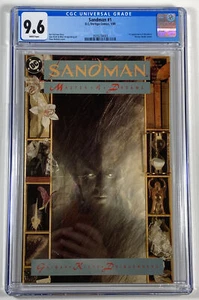Sandman #1 (DC Vertigo 1989) CGC 9,6 NM +/1. Morpheus/weiße Seiten - Bild 1 von 5
