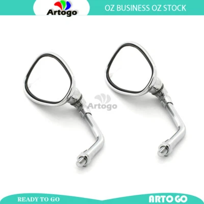 2X Espejo retrovisor con rosca izquierda para Yamaha V STAR 1100 CUSTOM XVS11 2008 2009 Foto 1 de 4