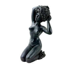 Vintage Afro Queen Nude Statue. Circa 1970's. RARE - Picture 1 of 8