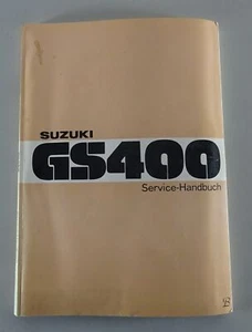 Manual De Servicio Suzuki GS 400 Stand 12/1976 - Imagen 1 de 1