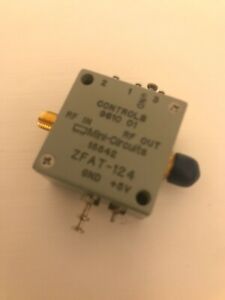 Mini-Schaltungen ZFAT-124 Digital 7 dB Schrittdämpfer 50Ω TTL Steuerung, 10-1000 MHz