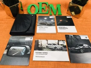 2013 BMW 740i 740Li 750i 750Li 760Li OWNERS MANUAL +NAVI BK (NEW) WAS SEALED 📚 - Picture 1 of 11