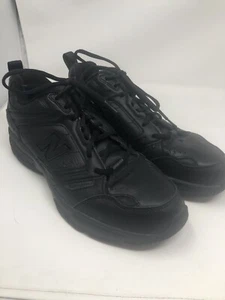 Scarpe da ginnastica New Balance 621 da uomo MX621AB taglia 10 D in pelle nera cross training - Foto 1 di 10