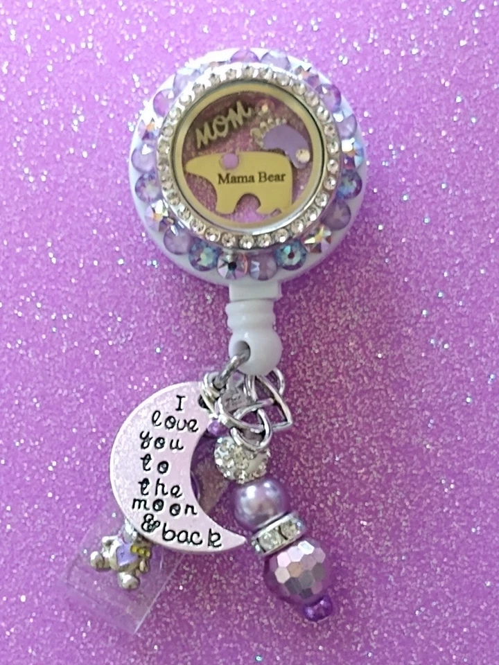 Carrete insignia medallón flotante día de la madre Foto 1 de 1