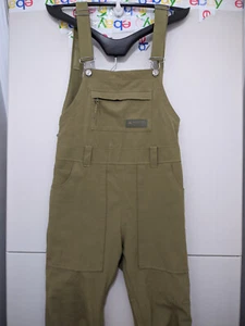 BURTON Pants Bib Womens XS Green Avalon Snow Outdoor Hiking Performance Boot - Picture 1 of 24