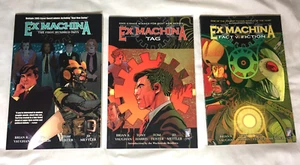 Lote Ex Machina 1-3 TPB Brian K Vaughan Tony Harris Vertigo 1-3 - Imagen 1 de 1