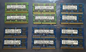 Various 16GB 2X8GB DDR3L 2RX8 1600MHz PC3L-12800 204pin Laptop Memory RAM Apple - Picture 1 of 1