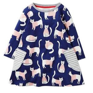 Toddler Baby Kids Girls Dress Outfit Clothes Casual Girl Dress 2T 3T 4T 5 6 7