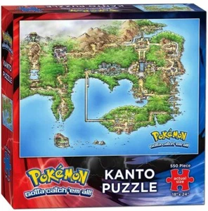 Pokémon Kanto Jigsaw Puzzle 550 Piece - Picture 1 of 1