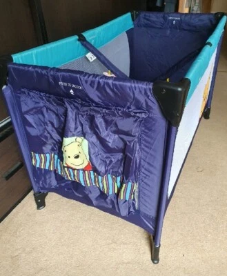 Hauck Winnie The Pooh Travel Cot. New.  - Image 1 of 4