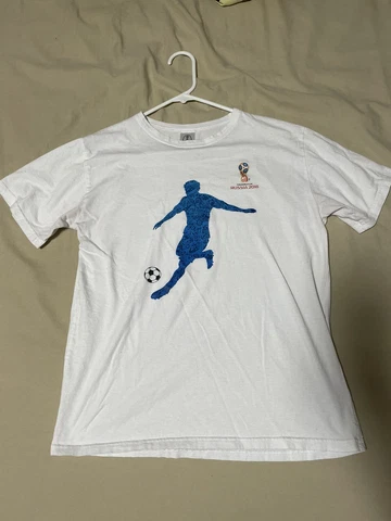 Fifa World Cup Russia 2018 Shirt White Small Cover