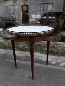 Table Bouillotte haute Style Louis XVI Table à jeu, à thé TBE