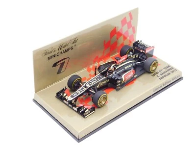MINICHAMPS 1:43 LOTUS F1 TEAM RÄIKKÖNEN SHOWCAR 2013 E21 413130077 Formel 1 - Bild 1 von 4