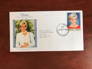 BURUNDI 1999 FDC PRINCESS DIANA MEMORIAM - Picture 1 of 1