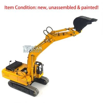 Kit Modelo Excavadora Hidráulica LESU 1/14 PC360 RC Cuerpo de Metal Modelo Excavadora Pintado Foto 1 de 4