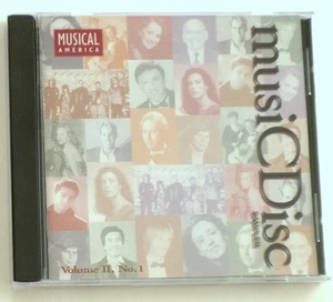 NEW sealed Musical America musiCDisc Sampler Volume 2; No. 1 CD - Picture 1 of 1