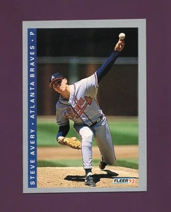 1993 Fleer - Steve Avery #1 Atlanta Braves - Picture 1 of 2