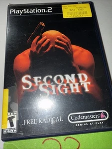 Second Sight (Sony PlayStation 2, PS2) Complete CIB Black Label - Picture 1 of 4