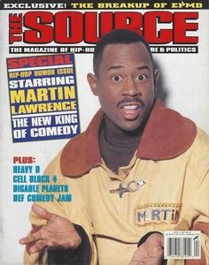 THE SOURCE MAGAZINE ISS#43 MARTIN LAWRENCE HEAVY D EPMD DIGABLE VINTAGE - Picture 1 of 2