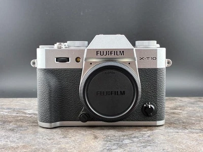 Cámara digital Fujifilm X-T10 16 mp sin espejo plateada *excelente* 1646 Foto 1 de 4