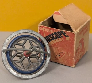 Giroscopio de colección con caja - Franco New York hecho en EE. UU. - Raro juguete con tapa giroscópica - Imagen 1 de 17