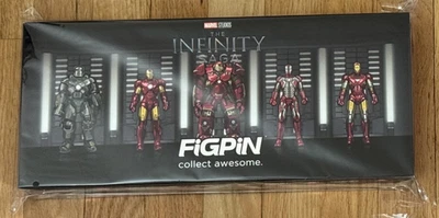 FIGPIN - Hall Of Armor deluxe BoxSet w/Logo Iron Man Locked Le 750 - Image 1 of 3