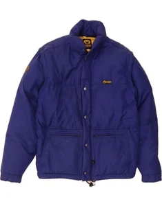 CIESSE PIUMINI Mens Padded Jacket UK 38 Medium Blue Cotton DM20 - Picture 1 of 4