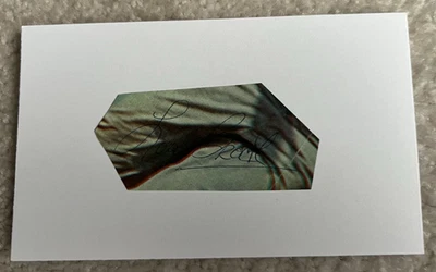 Tarjeta índice HOFer Lou Brock autógrafo FIRMADO c.1970 CORTADO 3x5 Foto 1 de 2