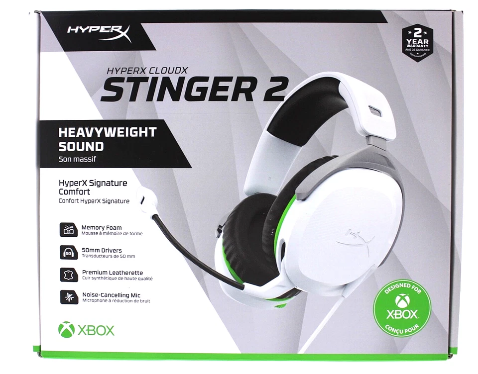 HP 75X28AA HyperX CloudX Stinger 2 Gaming Headset - Stereo Wired 32 Ohm