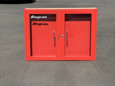 Snap-On KRA276 2 Door Plexiglas Wall Cabinet Red USA - Image 1 of 4