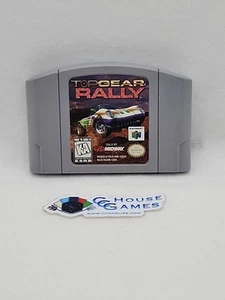 Nintendo N64 Top Gear Rally Tested Game Cartridge Only Aurhentic *CCGHouse* - Picture 1 of 5