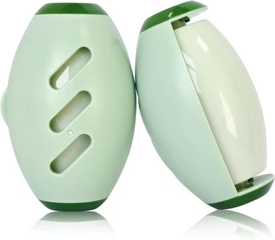 Paquete de 2 rodillos de pelusa reutilizables portátiles mini removedor de pelusa gatos mascotas rodillos de pelo viaje Foto 1 de 4