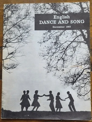 ENGLISH SONG AND DANCE MAGAZINE - Volume XXVI No.1 December. 1963 Folk Magazine - Image 1 of 4
