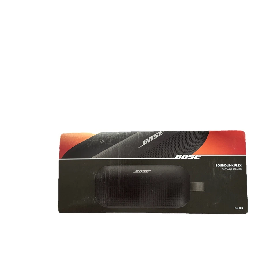Bose Soundlink Flex 2nd Gen Portable Bluetooth Speaker 887612-0100 Black