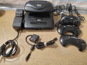 SEGA Genesis MK-1631 Console Bundle with 32X Add-On and Controllers- Tested
