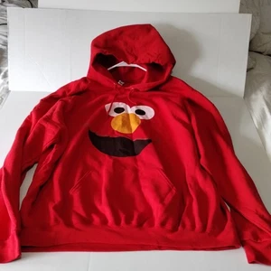 JERZEES Elmo Face Pullover Hoodie Erwachsene Größe 3XL Neu ohne Etikett - Bild 1 von 10