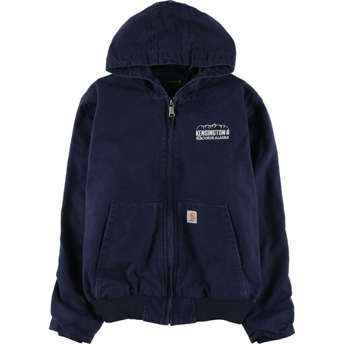 VETEMENTS Abbigliamento usatortt Carha Loo Fitk Duck ful zippa fel conpuccio capp uomoa549064 L Eaa5